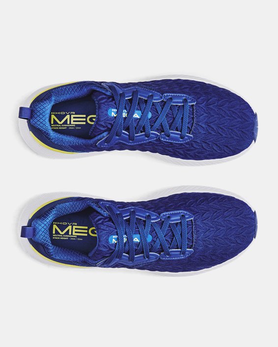 Men's UA HOVR™ Mega 3 Clone Running Shoes in Blue image number 2
